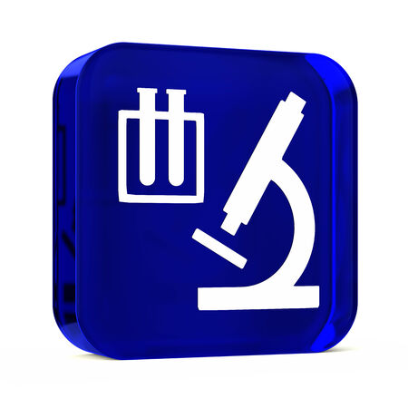 Glass button icon with white health care sign or symbolの写真素材