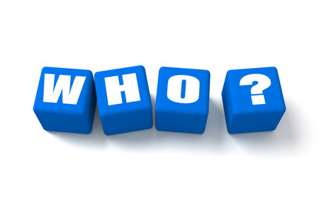 Who Blue cubes. Part of a series.の写真素材