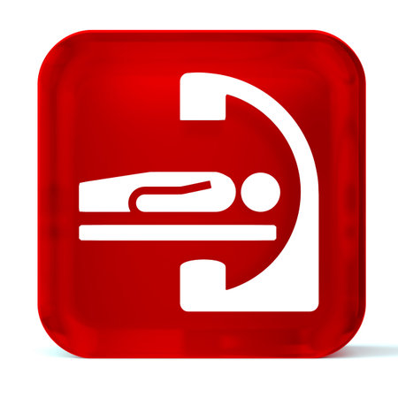 Glass button icon with white health care sign or symbolの写真素材