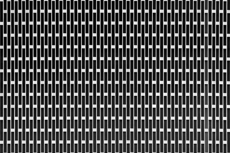 Background in the form of a metal surface with a rectangular hole