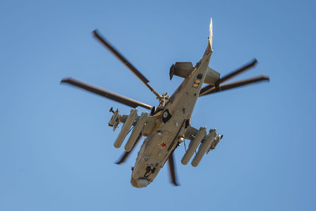 KADAMOVSKIY TRAINING GROUND, ROSTOV REGION, RUSSIA, 26 AUGUST 2018: International military technical...
