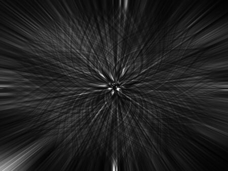 Black abstract flowerの写真素材