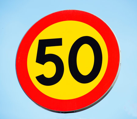 50 sign