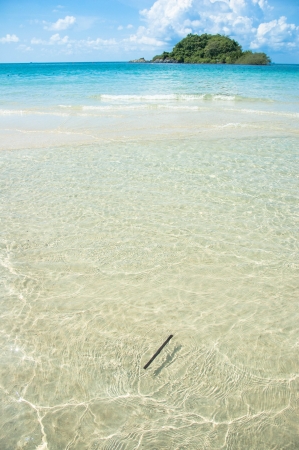 Clear sea in Thailandの写真素材
