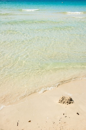 Sand castleの写真素材