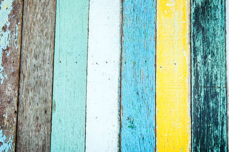 Colored woodの写真素材