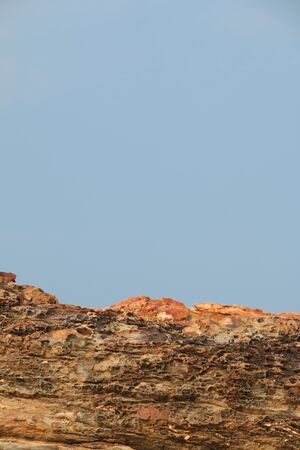 Natural surface of freeze lavaの写真素材