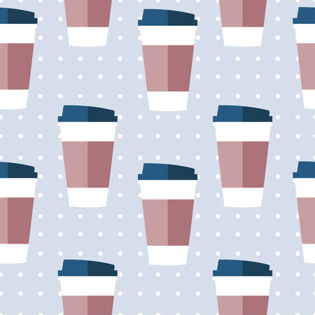 vector coffee glassのイラスト素材