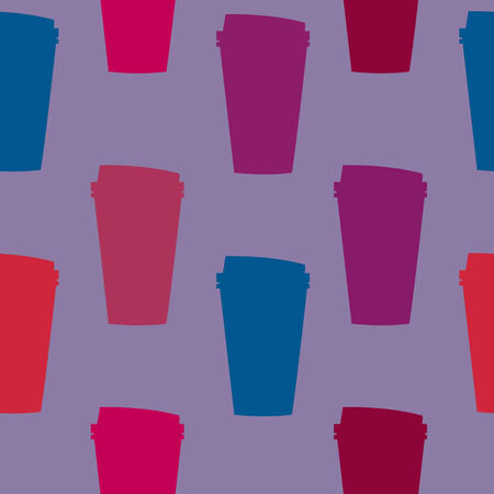 vector coffee glassのイラスト素材