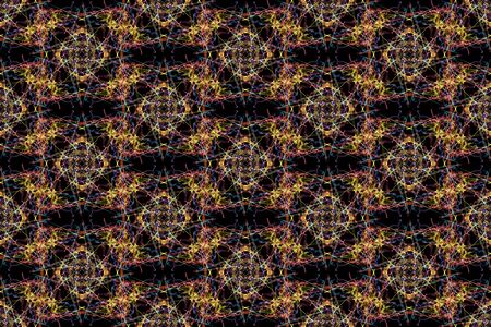 Abstract graphic pattern. Seamless tile background. Silk symmetry seamless pattern series.