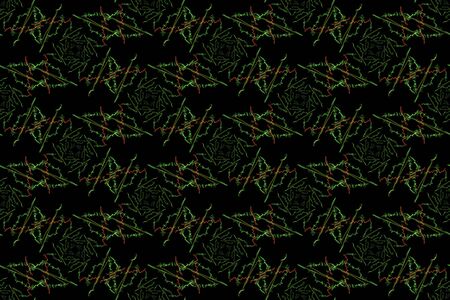 Abstract graphic pattern. Seamless tile background. Silk symmetry seamless pattern series.