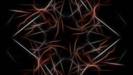 Abstract fractal background. Fractal silk symmetry series.