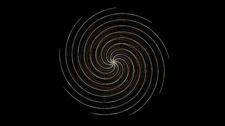 Abstract dark art background. Flame spiral series.の写真素材