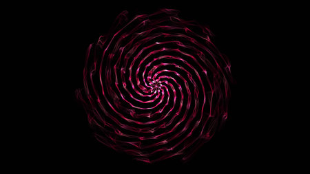 Abstract ring background with luminous swirling backdrop. Glowing spiral. Shine round lines with light circles light effect. Flame spiral series.の写真素材