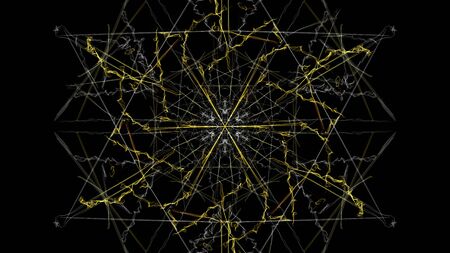 Elegant abstract background design. Silk symmetry series.の写真素材