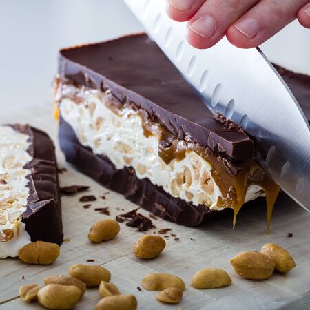 Homemade Candy Barsの写真素材