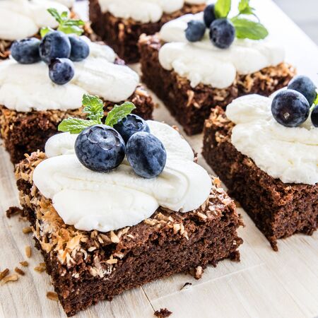 Chocolate Banana Cakeの写真素材