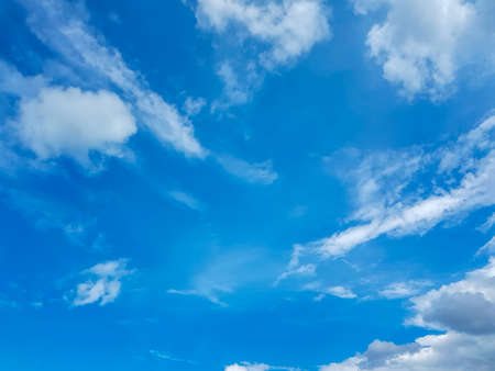 clear sky on a sunny dayの写真素材