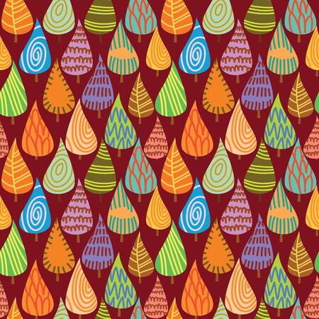 Seamless pattern with leafs, abstract leaf texture, endless background.Seamless pattern can be used for wallpaper, pattern fills, web page background, surface textures.のイラスト素材