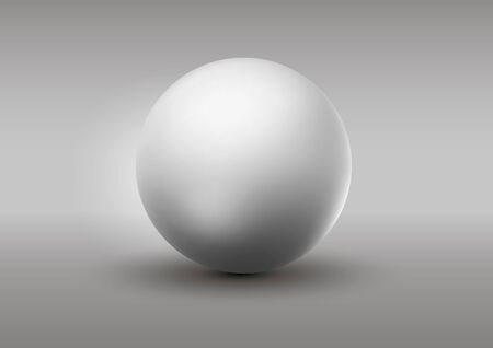 Vector sphere Realistic renderのイラスト素材