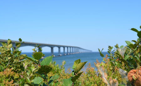 Confederation Bridgeの写真素材