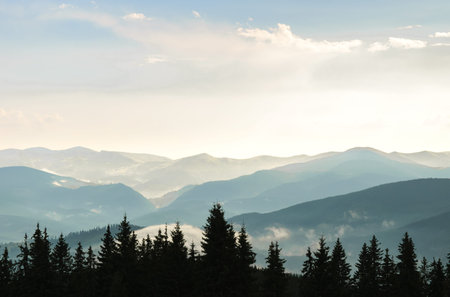 Sky and Mountains