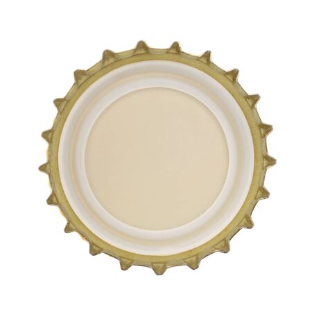 Bottle cap isolated on white background. without shadowの写真素材