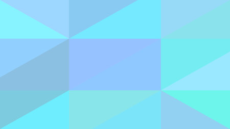 abstract background consisting of triangles of different sizes and shades of blue