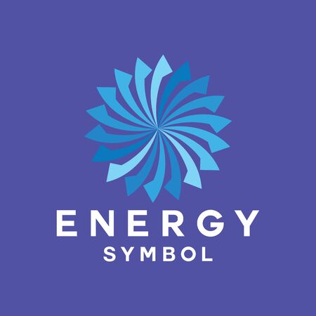 Energy Technology Logo Design Inspiration.のイラスト素材