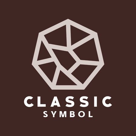 Classic Modern Symbol And Iconのイラスト素材