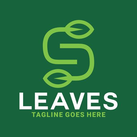 Leaves Logo Design Inspiration For Business And Companyのイラスト素材