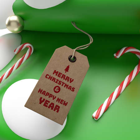 Christmas product preview realistic toys 3d renderの写真素材