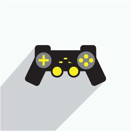joy stick game console icon illustrationsのイラスト素材