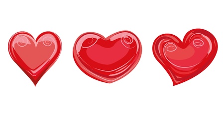 heartsのイラスト素材