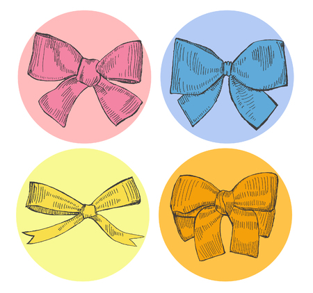 Drawn Bowsのイラスト素材