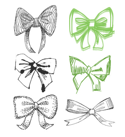 Drawn Bowsのイラスト素材