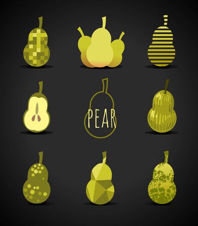 Pear signのイラスト素材