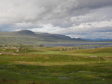 norwegian wild natureの写真素材