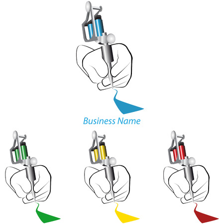 logo tattooistのイラスト素材