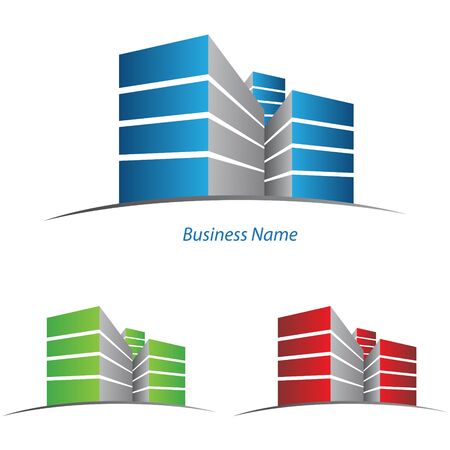 logo buildingのイラスト素材