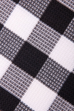 Black and whte linen fabric can use as background 