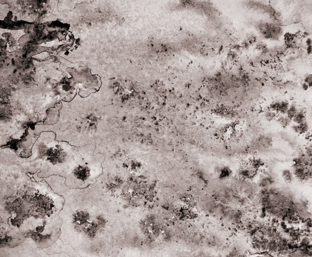 Abstract watercolor on paper texture can use as background. In Sepia toned. Retro styleの写真素材