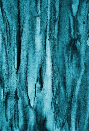 Abstract blue watercolor on paper texture can use as background. Christmas background or New Year background designの写真素材