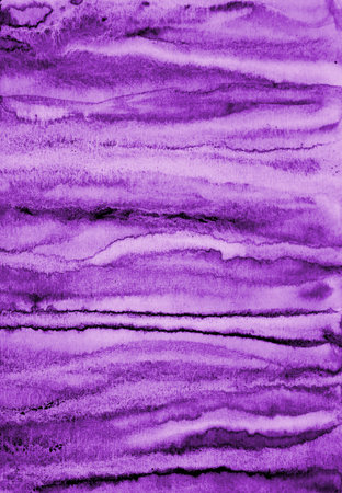 Abstract lilac watercolor on paper texture can use as backgroundの写真素材