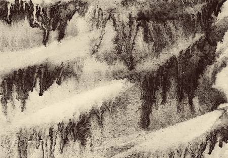 Abstract watercolor on paper texture can use as background. In Sepia toned. Retro styleの写真素材