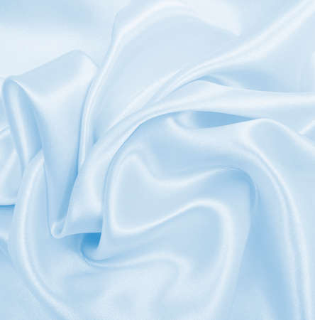 Smooth elegant blue silk or satin luxury cloth texture can use as abstract background. Luxurious background designの写真素材