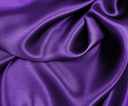 Smooth elegant lilac silk or satin luxury cloth texture can use as abstract background. Luxurious background designの写真素材