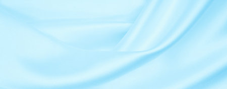 Smooth elegant blue silk or satin luxury cloth texture can use as abstract background. Luxurious background designの写真素材
