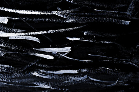 Abstract grey watercolor on paper texture can use as backgroundの写真素材