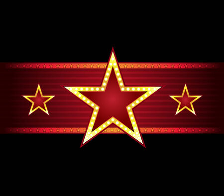 seamless texture with stars for entertainment designsのイラスト素材